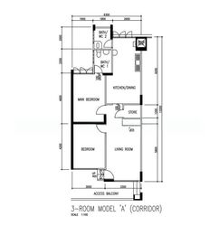 Blk 106 Bukit Purmei Road (Bukit Merah), HDB 3 Rooms #523416281